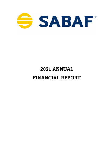 Thumbnail Sabaf S.p.A. Financial Statement 2021