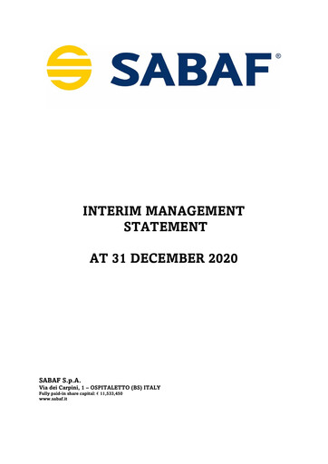 Thumbnail Sabaf S.p.A. Quarterly Report 2020-q4