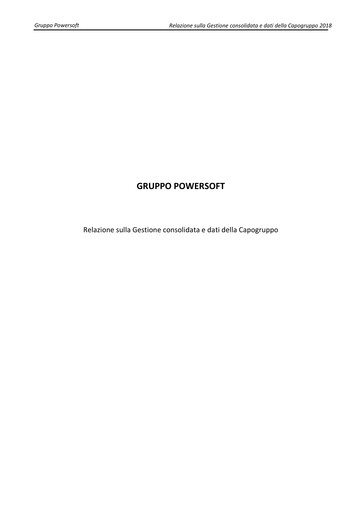 Thumbnail Powersoft Financial Report 2018