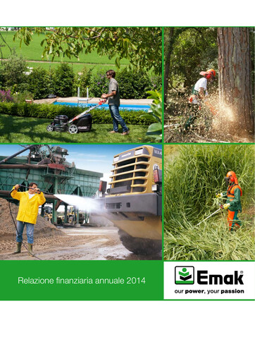 Thumbnail Emak S.p.A. Financial Report 2014