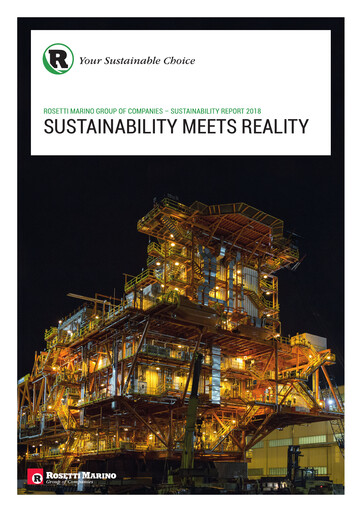 Thumbnail Rosetti Marino Sustainability Report 2018