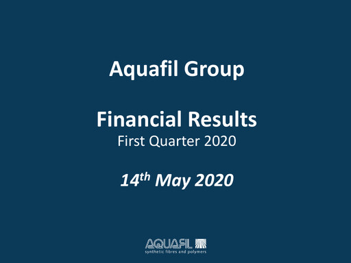 Thumbnail Aquafil Quarterly Report 2020-q1
