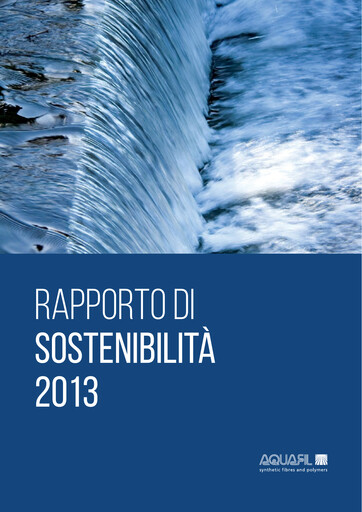 Thumbnail Aquafil Sustainability Report 2013