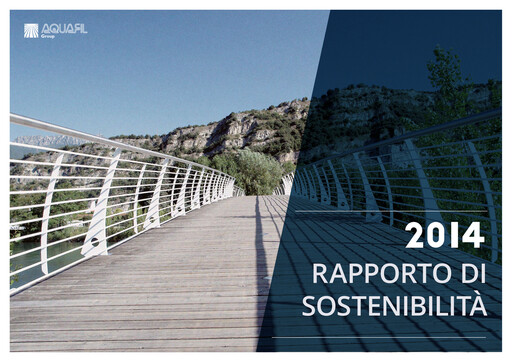 Thumbnail Aquafil Sustainability Report 2014