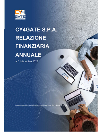 Thumbnail Cy4gate Financial Report 2023