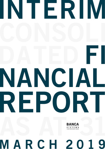 Thumbnail Banca Sistema S.p.A. Quarterly Report 2019-q1