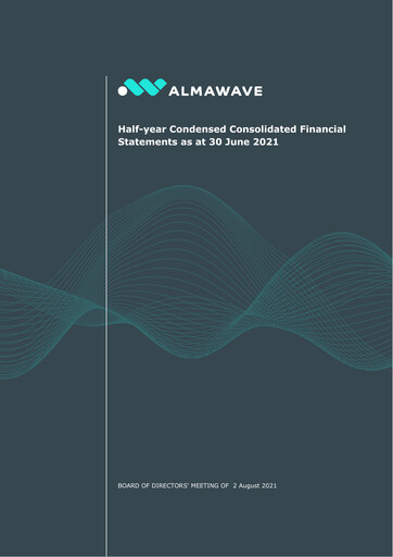 Thumbnail Almawave Half-year Report 2021-h1