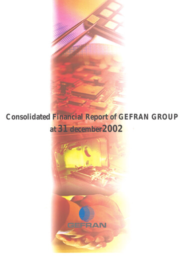 Thumbnail Gefran Annual Report 2002