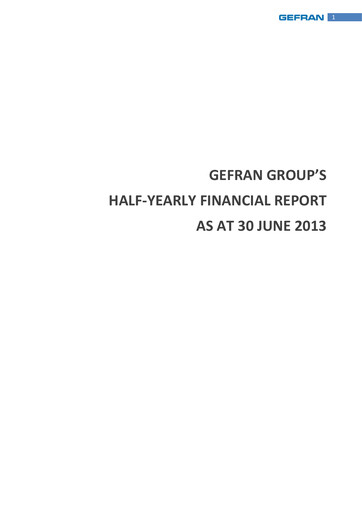 Thumbnail Gefran Half-year Report 2013-h1