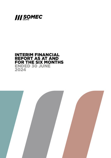 Miniature Somec S.p.A. Rapport semestriel 2024-h1