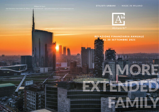 Thumbnail Abitare In S.p.A. Annual Report 2021