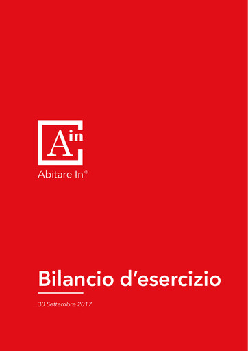 Thumbnail Abitare In S.p.A. Financial Statement 2017