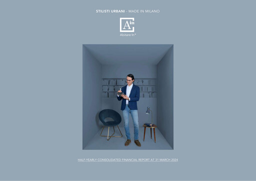 Miniature Abitare In S.p.A. Rapport semestriel 2023-2024