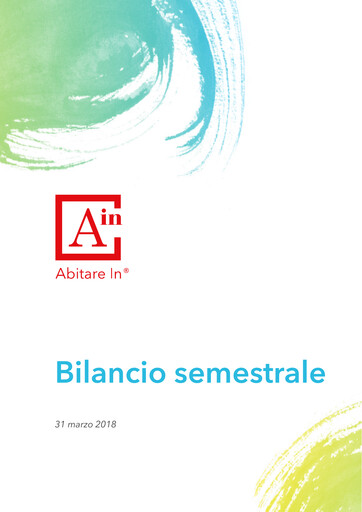 Thumbnail Abitare In S.p.A. Half-year Report 2018-h1