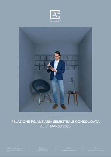 Miniature Abitare In S.p.A. Rapport semestriel 2024-2025