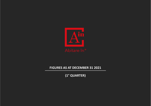 Thumbnail Abitare In S.p.A. Quarterly Report 2022-q1