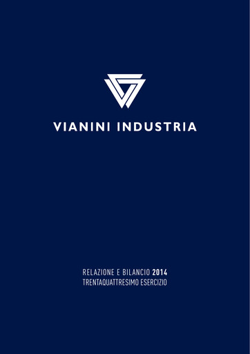 Miniature Vianini Rapport annuel 2014