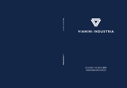 Miniature Vianini Rapport annuel 2015