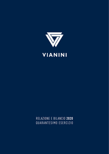 Miniature Vianini Rapport annuel 2020