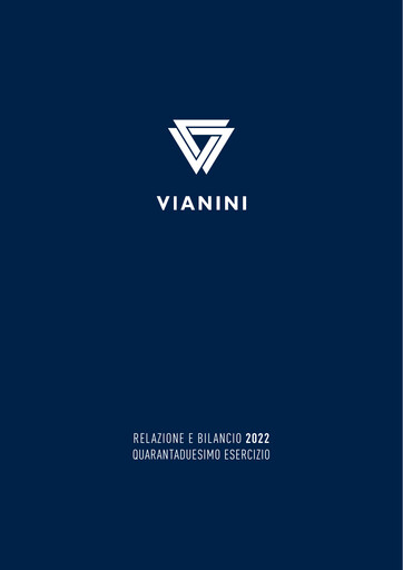 Miniature Vianini Rapport annuel 2022