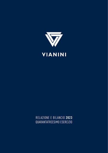 Miniature Vianini Rapport annuel 2023