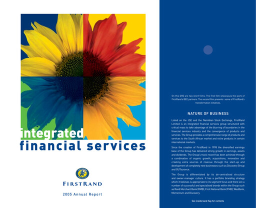 Thumbnail FirstRand Annual Report 2005