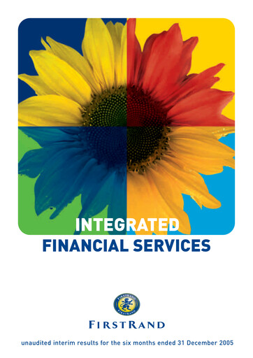 Thumbnail FirstRand Financial Statement 2005