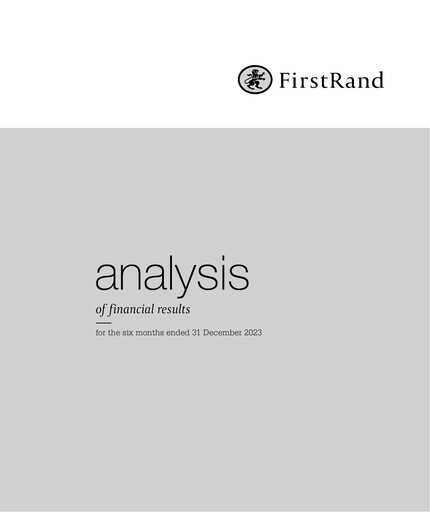 Thumbnail FirstRand Half-year Report 2024-h1
