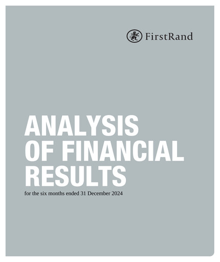 Thumbnail FirstRand Half-year Report 2025-h1