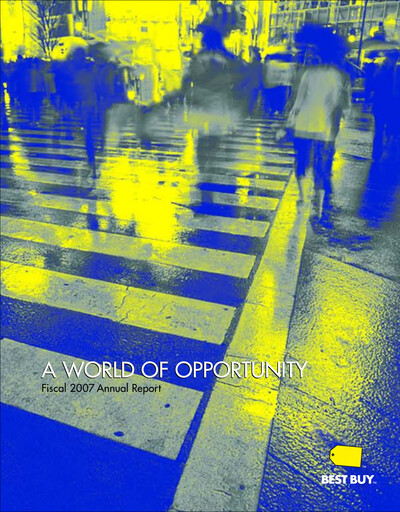 Thumbnail Best Buy Annual Report 2006-2007