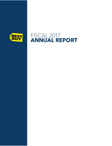 Thumbnail Best Buy Annual Report 2016-2017