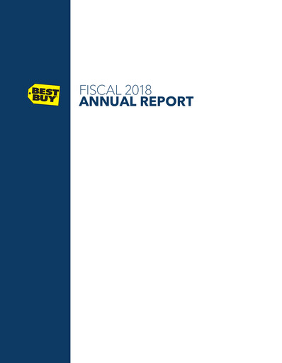 Thumbnail Best Buy Annual Report 2017-2018