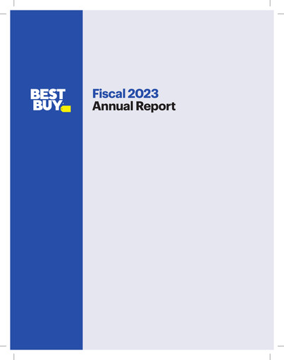 Thumbnail Best Buy Annual Report 2022-2023