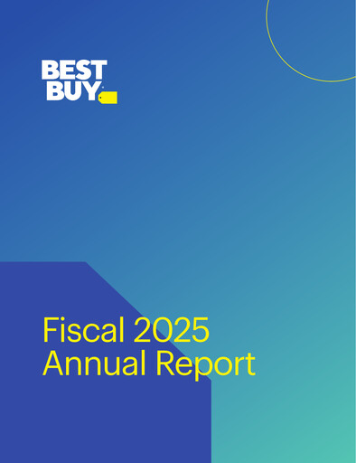 Thumbnail Best Buy Annual Report 2024-2025