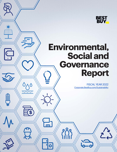 Thumbnail Best Buy ESG Report 2021-2022