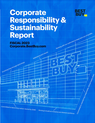Thumbnail Best Buy Sustainability Report 2022-2023