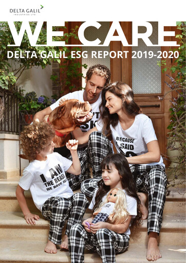Miniature Delta Galil Industries Rapport ESG 2019-2020
