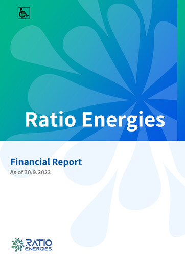 Miniature Ratio Energies Rapport financier 2023-9m