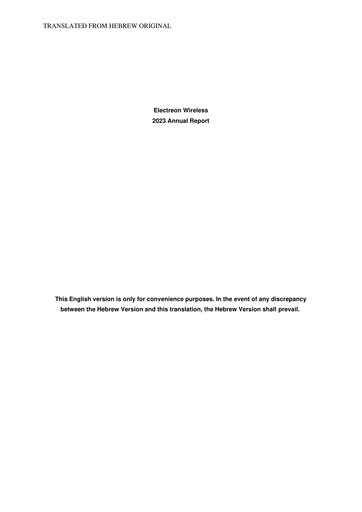 Vorschaubild Electreon Wireless Jahresbericht 2023