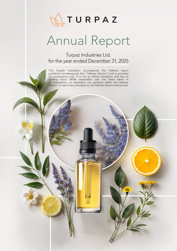 Miniature Turpaz Industries Rapport annuel 2025