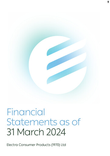 Thumbnail Electra Consumer Products Financial Statement 2024-q1