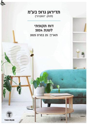 Miniature Tadiran Group Rapport annuel 2024