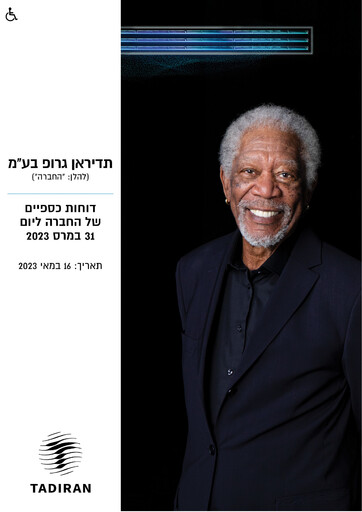 Miniature Tadiran Group Rapport trimestriel 2023-q1