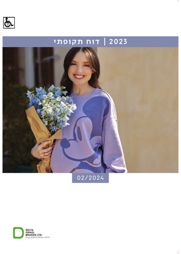 Miniature Delta Israel Brands Rapport annuel 2023