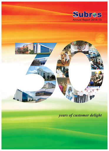 Vorschaubild Subros Jahresbericht 2014-2015