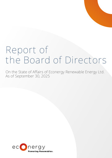 Vorschaubild Econergy Renewable Energy Finanzmitteilung 2025-9m