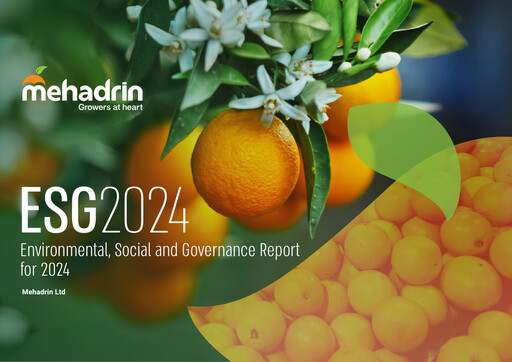 Miniature Mehadrin Rapport ESG 2024
