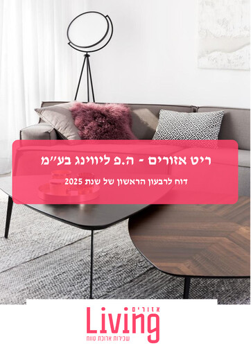 Thumbnail Reit Azorim - H.F Living Quarterly Report 2025-q1