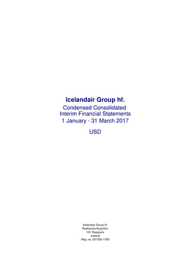Thumbnail Icelandair Financial Statement 2017-q1