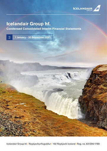 Thumbnail Icelandair Financial Statement 2021-9m